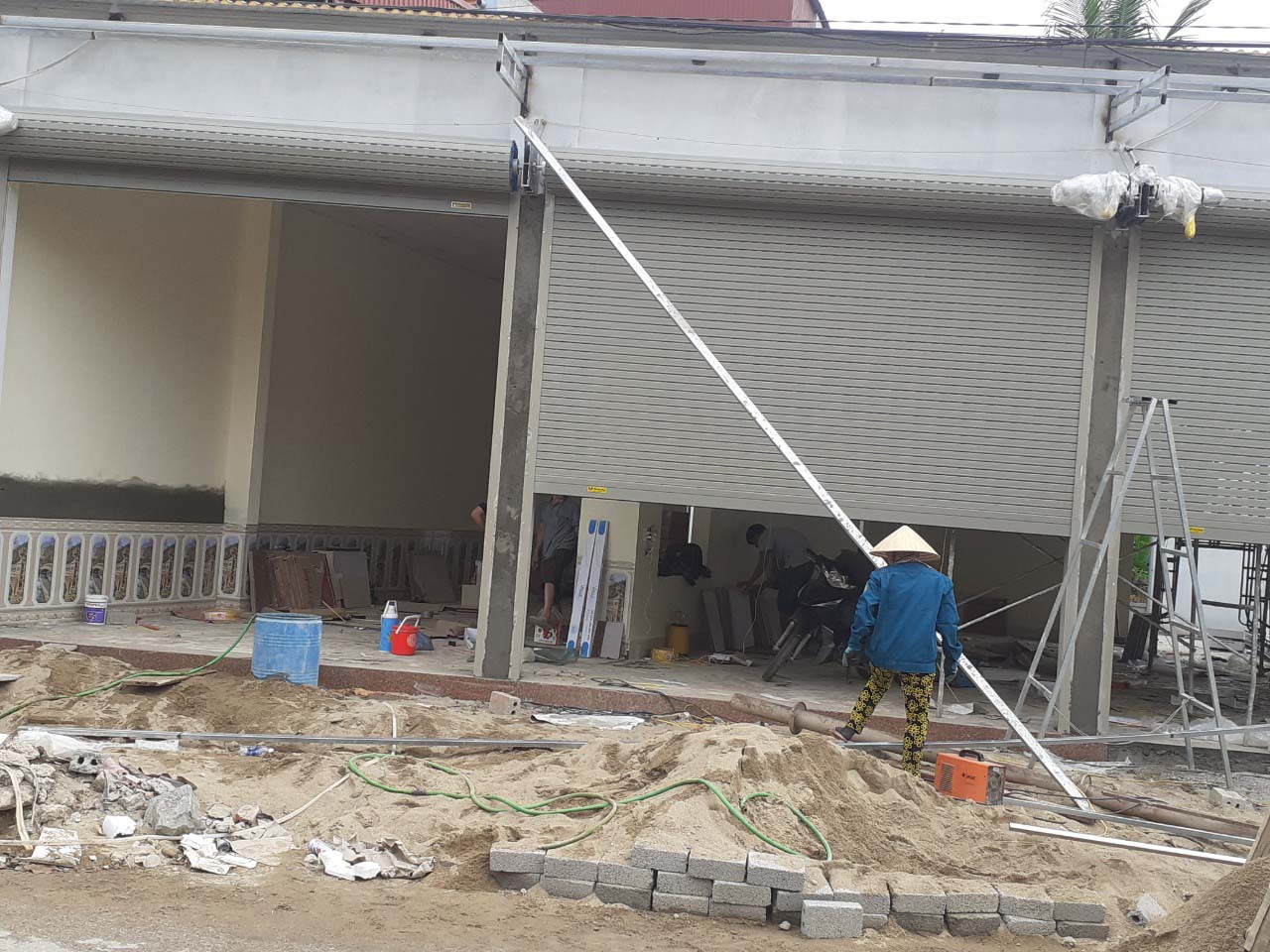 LẮP CỬA CUỐN TẤM LIỀN TẠI THANH HÓA