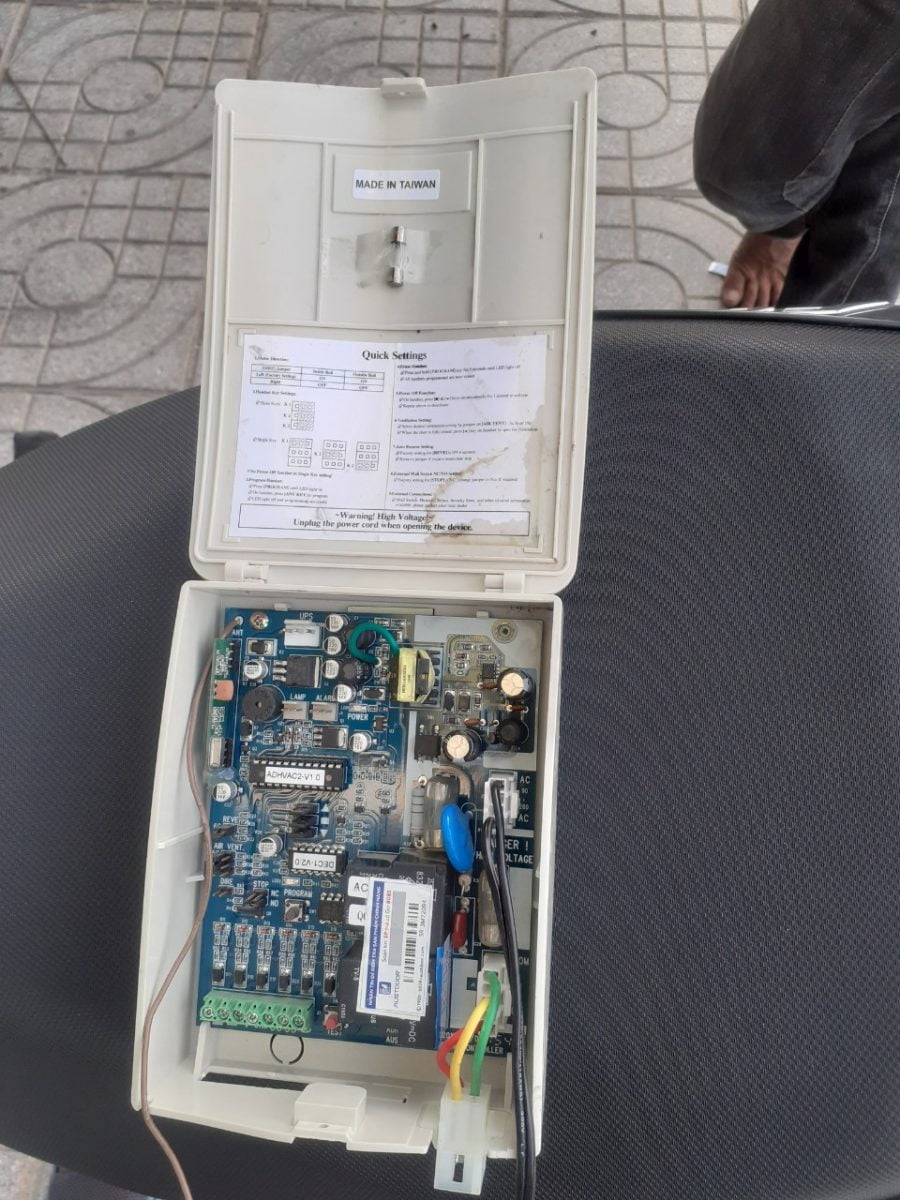 Sửa lưu điện cửa cuốn tại Thanh Hóa